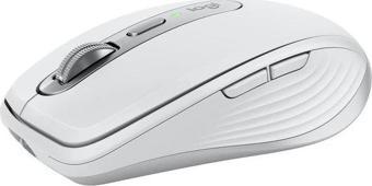 Logitech MX Anywhere 3S Kompakt 8000 DPI Optik Sensörlü Sessiz Bluetooth Kablosuz Mouse - Beyaz