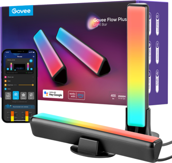 Govee RGBICWW WiFi + Bluetooth Flow Plus Dikey Aydınlatma