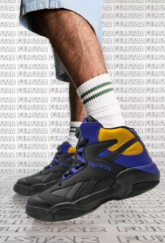 Reebok Shaq Attaq Pump Ayağı Saran Hava Panelli Hakiki Deri Sneaker Basketbol Ayakkabı