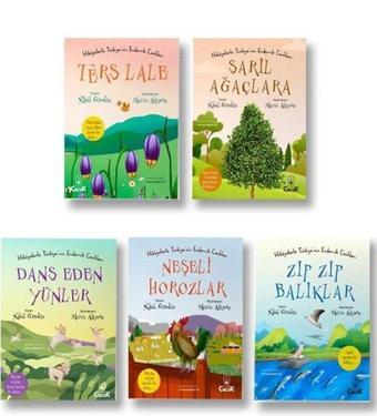 Hikayelerle Türkiye'nin Endemik Canlıları Serisi Seti - 5 Kitap Takım - Nihal Gündüz - Floki Çocuk