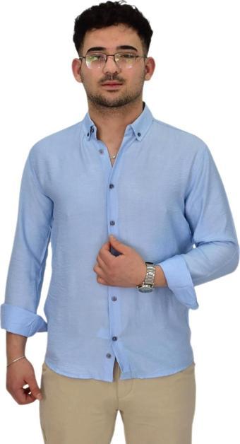 Erkek Spor Gömlek Regular Fit 9646 BGL-ST04411