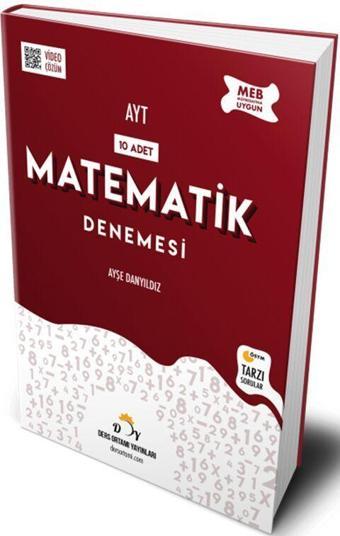 Ders Ortamı YKS AYT Matematik 10 Deneme Ders Ortamı Yayınları - Ders Ortamı Yayınları