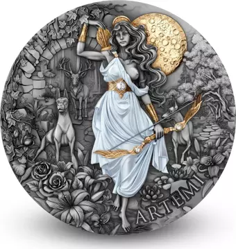 AgaKulche Artemis Gümüş Sikke Coin