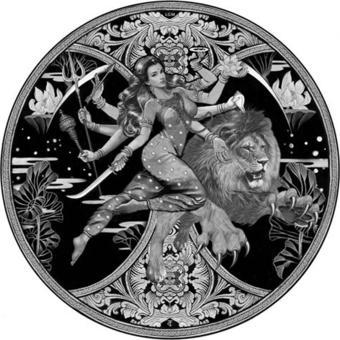AgaKulche Durga Kamerun 2024 Gümüş Sikke Coin