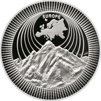 AgaKulche Mont Blanc Dark 2021 Gümüş Sikke Coin