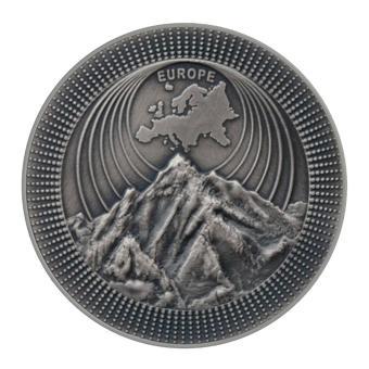Mont Blanc Dark 2021 Gümüş Sikke Coin