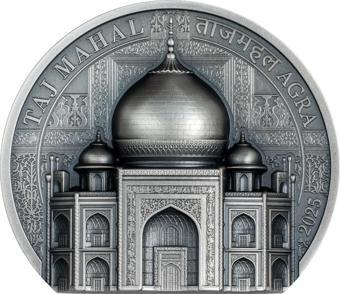AgaKulche Tac Mahal Gümüş Sikke Coin