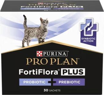 Purina Proplan Fortiflora Kediler Için Probiyotik-Prebiotik Takviyesi 30 Şase (30 X1,5 Gr)