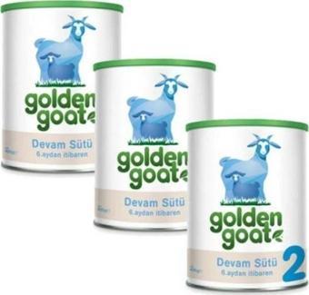 Golden Goat 2 Keçi Sütü Bazlı Bebek Sütü 400 gr - 3 adet
