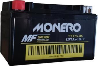 Monero 12V 7Ah (Alçak) Akü (YTX7A)