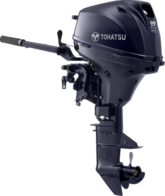 Tohatsu MFS 9.9 CY EFL Uzun Şaft Manuel Marşlı 4 Zamanlı Deniz Motoru