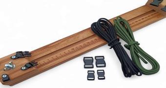 Paracord Bileklik Örme Tahtası 8 Metre ip ve 4 Klips Hediye