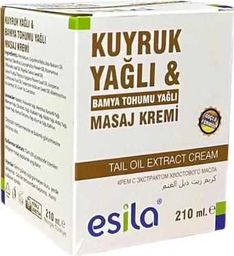 Kuyruk Yağı masaj Kremi 210 ml, Esila