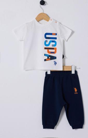 U.S. Polo Assn. Erkek Bebek Beyaz Bebek Takım