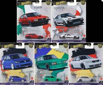 Hot Wheels Premium Car Culture World Tour 5'li Set  FPY86