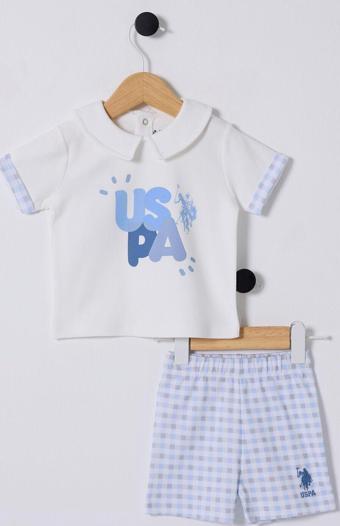 U.S. Polo Assn. Erkek Bebek Beyaz Bebek Takım