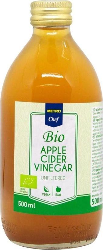 Metro Chef 500 ml Bio Organik Elma Sirkesi