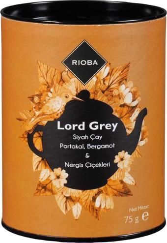 Rıoba Lord Grey Çay 75G Kafe Kafeterya Çaycı Sohbet Muhabbet Şifa Bitki Çayı