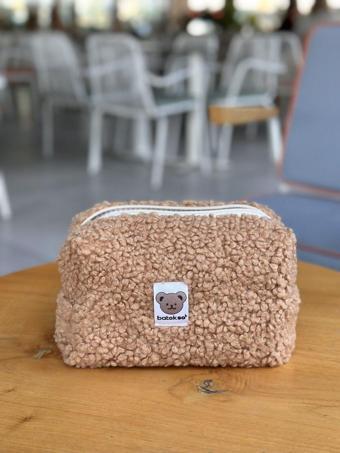 Batekso Taba Teddy Makyaj Çantası - Büyük Boy