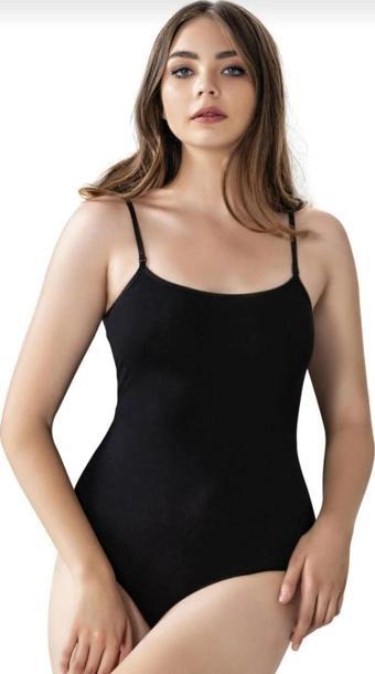 JİBER 534 KADIN AYARLANABİLİR İP ASKILI KANCALI LİKRALI BODY TEKLİ