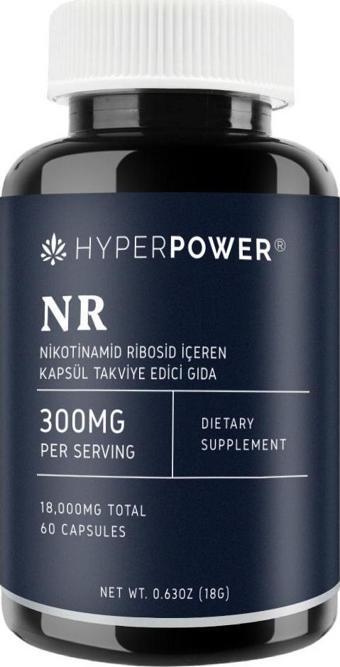 Hyperpower NR 300 Mg 60 Kapsül NAD Öncüsü (Made In Usa)