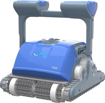 Gemaş PLECOS M4 (DOLPHIN) M400 Otomatik Havuz Süpürge Robotu-Automatic Pool Cleaners-ToptancıyızBiz