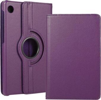 Samsung Galaxy Tab A9 8.7 Inç Tablet Uyumlu Kılıf 360° Dönebilen Deri Leather New Style Case