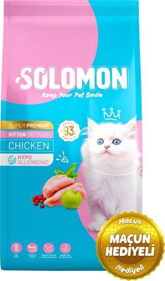 Kitten Yavru Tavuklu Süper Premium Kedi Maması 9 Kg - Hipoalerjenik - Düşük Tahıllı
