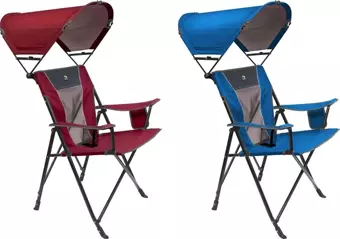 Gci Outdoor SunShade Comfort Pro Chair™  Güneşlikli Katlanır Plaj Sandalyesi MAVİ