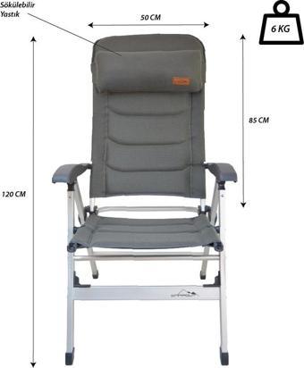 CAMPOUT 4 MEVSİM ŞEZLONG SANDALYE