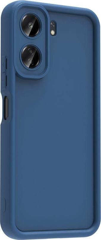 Xiaomi Poco C65 Kılıf Kamera Korumalı Ananas Silikon Kapak