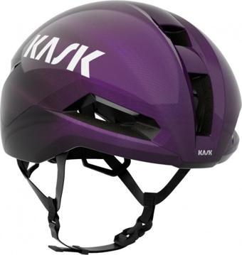 Kask Nirvana Yol Bisikleti Kaskı Mor Medium
