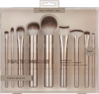 Real Techniques Al Natural 9 Piece Glow Kit -RT4266 Makyaj Fırça Seti