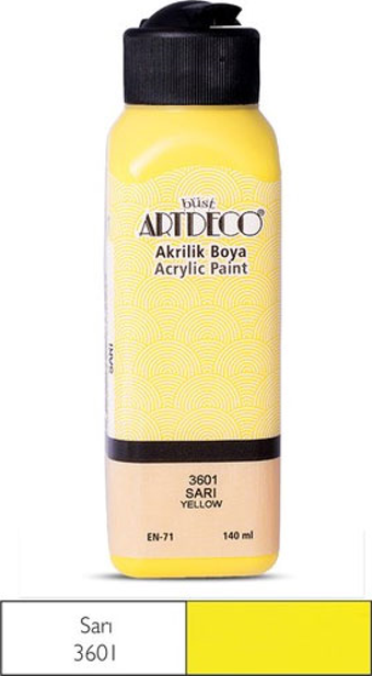 Artdeco Akrilik Boya 75 Ml Sarı 070I-3601