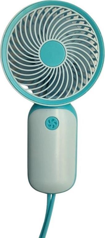 bigmate Mini El Fanı Taşınabilir Serinletici Şarjlı Vantilatör Tek Kademeli Hız Ayarı  YM88151