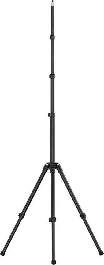 Katlanabilir Işık Ayağı Tripod TT43 Işık Standı Alüminyum, 180 ° Ters Çevrilebilir Ayaklar 75/190cm