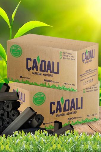 ÇAYDALI MANGAL KÖMÜRÜ 10 KG-Pres Mangal Kömürü (çay Lifinden) %100 Doğal (10kg) Pres Mangal Kömürü