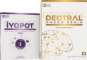 Deotral Omega Serin 30 Softgel & İyopot, Takviye Edici Gıda