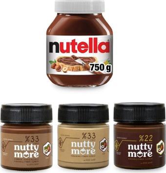 Nutella 750 gr & Nutty More Tanışma Paketi