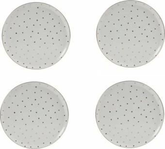 Porland Forest Yıldızlı Düz Tabak 28 Cm 4'Lü
