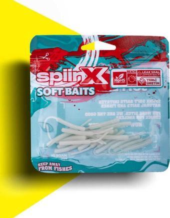 SPIINX BABY FISH SİLİKON 4.5CM 18P GLOW PEARL WHITE