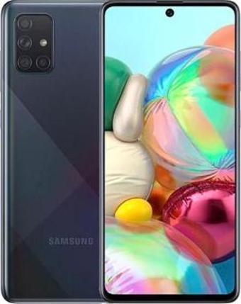 Yenilenmiş SAMSUNG GALAXY A71 128GB -A Kalite- Siyah