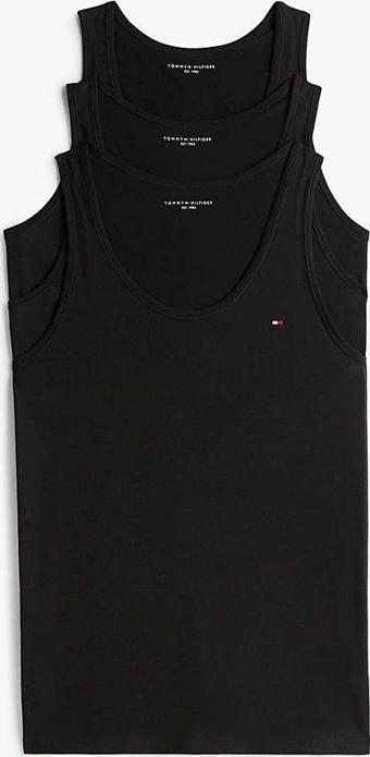 Tommy Hilfiger  Erkek  Siyah 3'lü   Logolu Atlet
