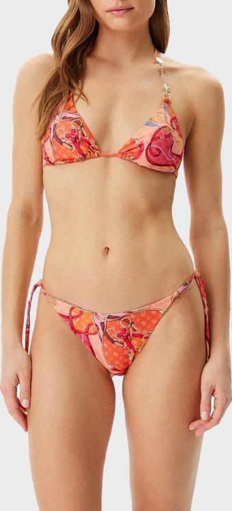 Guess Kadın Çok Renkli Üçgen Bikini Üst (Çıkarılabilir Ped)