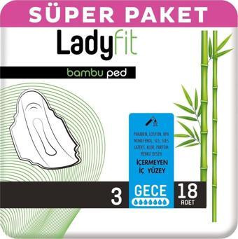 LadyFit Bambu Super Gece 18'Li