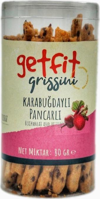 Getfit Glutensiz Vegan Karabuğdaylı Pancarlı Atıştırmalık