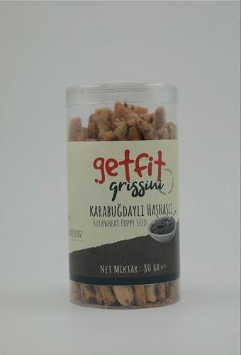 Getfit Haşhaşlı Glutensiz Vegan Karabuğdaylı Atıştırmalık