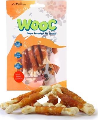 3'lü Wooc Dog Tavuk Sargılı Kalsiyum Kemikli Ödül
