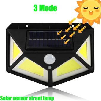 SGE TEKNOLOJİ SOLAR GÜNEŞ ENERJİLİ 76 COB LED HAREKET SENSÖRLÜ 4 TARAFLI BAHÇE GARAJ EV AYDINLATMA LAMBASI
