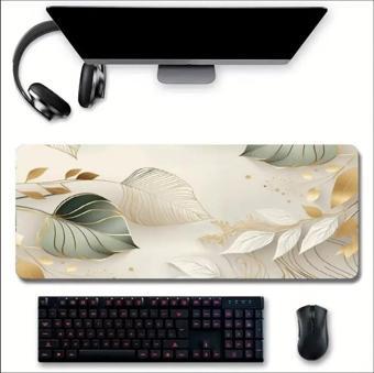 70X30 CM BÜYÜK YAPRAK TEMALI KAYDIRMAZ TABAN SPEED YÜZEY OYUNCU MOUSE PAD GAMİNG